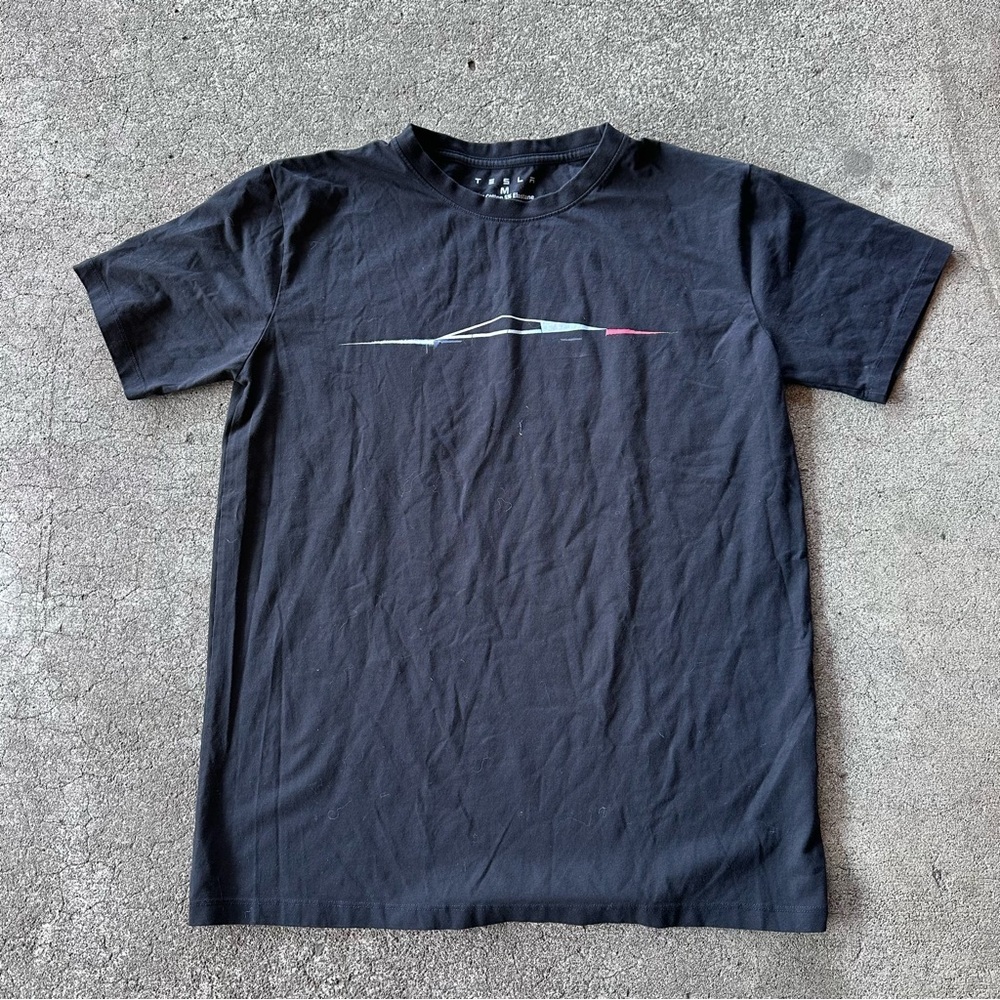 Tesla Cyber Truck Black Short Sleeve T Shirt